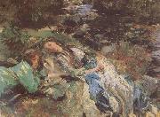 John Singer Sargent The Brook (mk32) oil painting picture wholesale